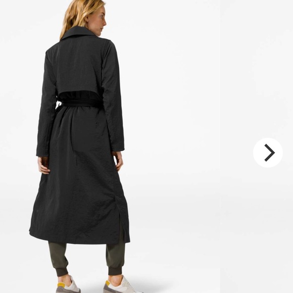 lululemon athletica Jackets & Blazers - EUC Lululemon Always Effortless Trench Coat